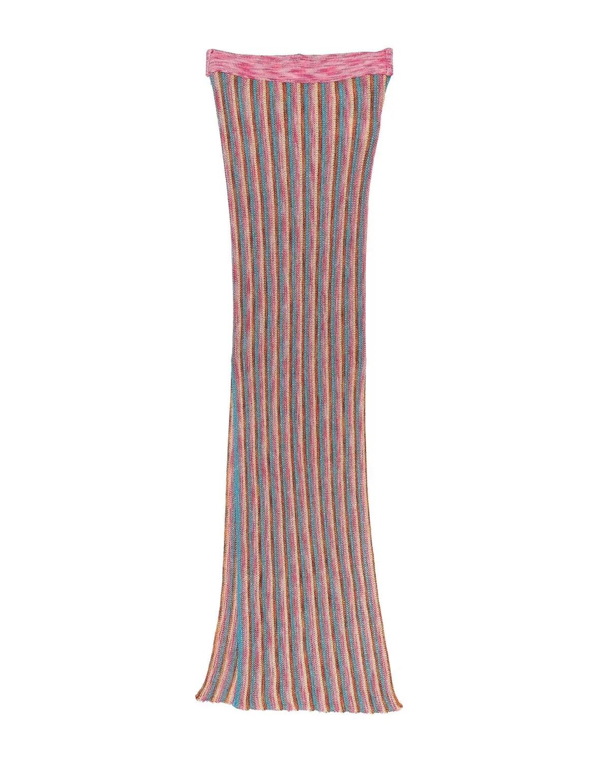Детская юбка для девочек вязаная с логотипом Missoni, розовый