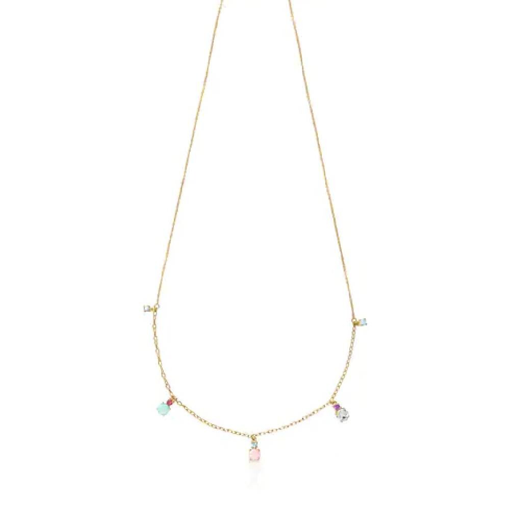 

Колье Tous Mini Ivette With Gemstones, золото/драгоценные камни