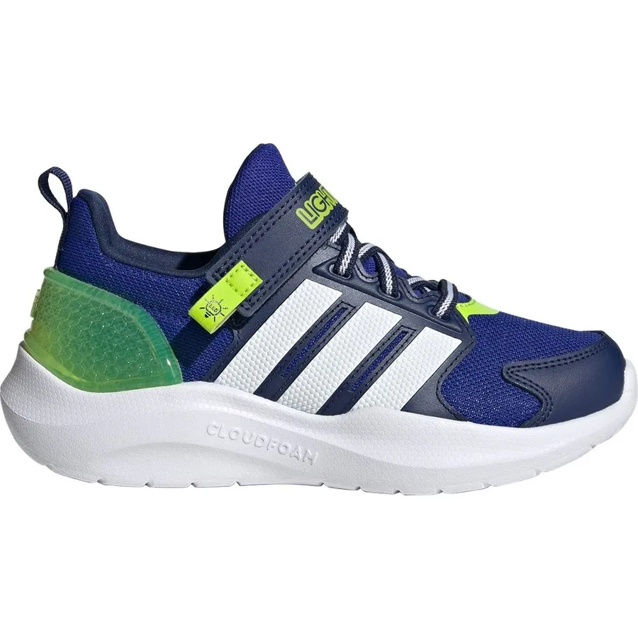 Детские кроссовки с LED-подсветкой Lightorama Runner adidas, Сине-белый