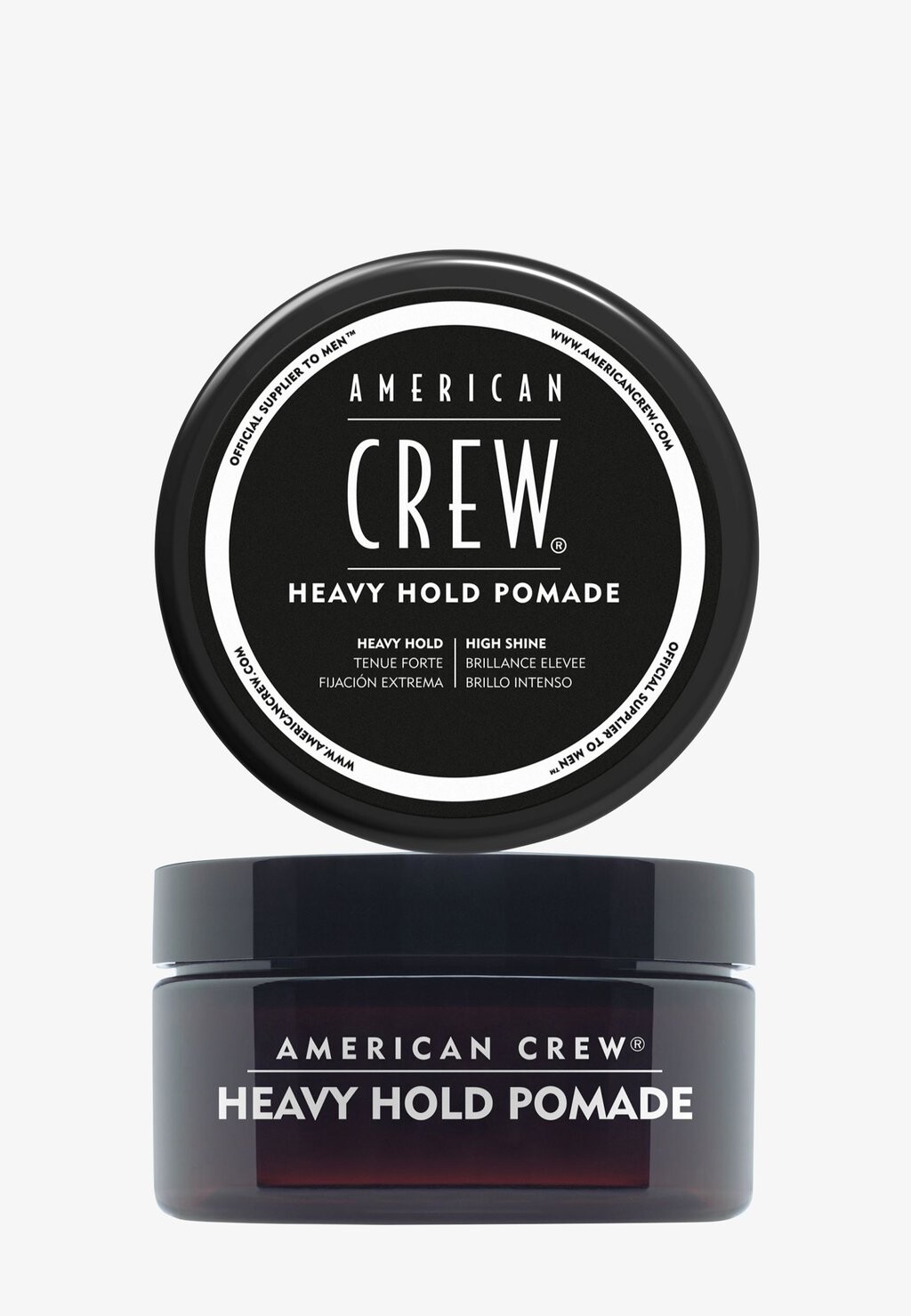 

Стайлинг HEAVY HOLD POMADE™ HEAVY HOLD WITH HIGH SHINE American Crew