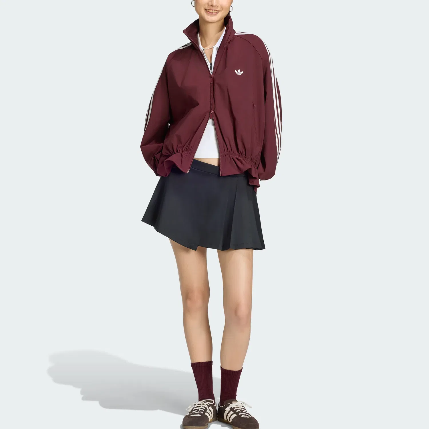 Женская куртка Adidas Originals, Dark Red — фото 3