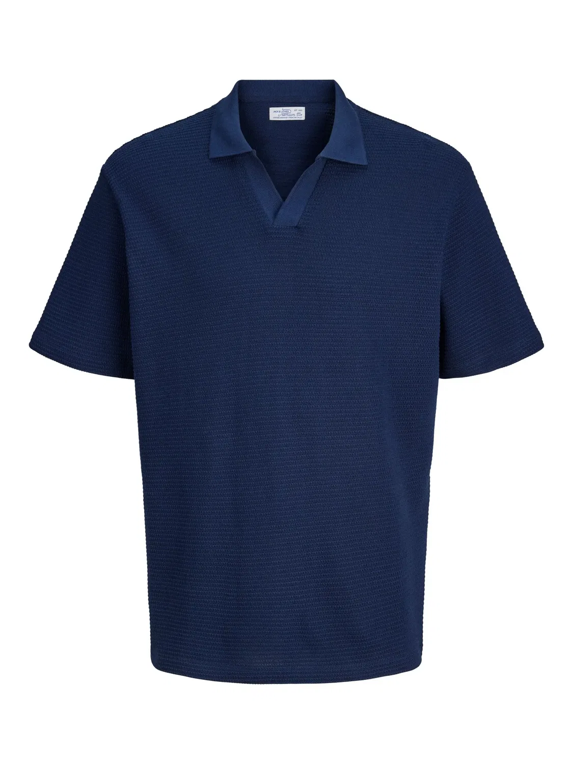 Поло синее Jack & Jones Junior, синий