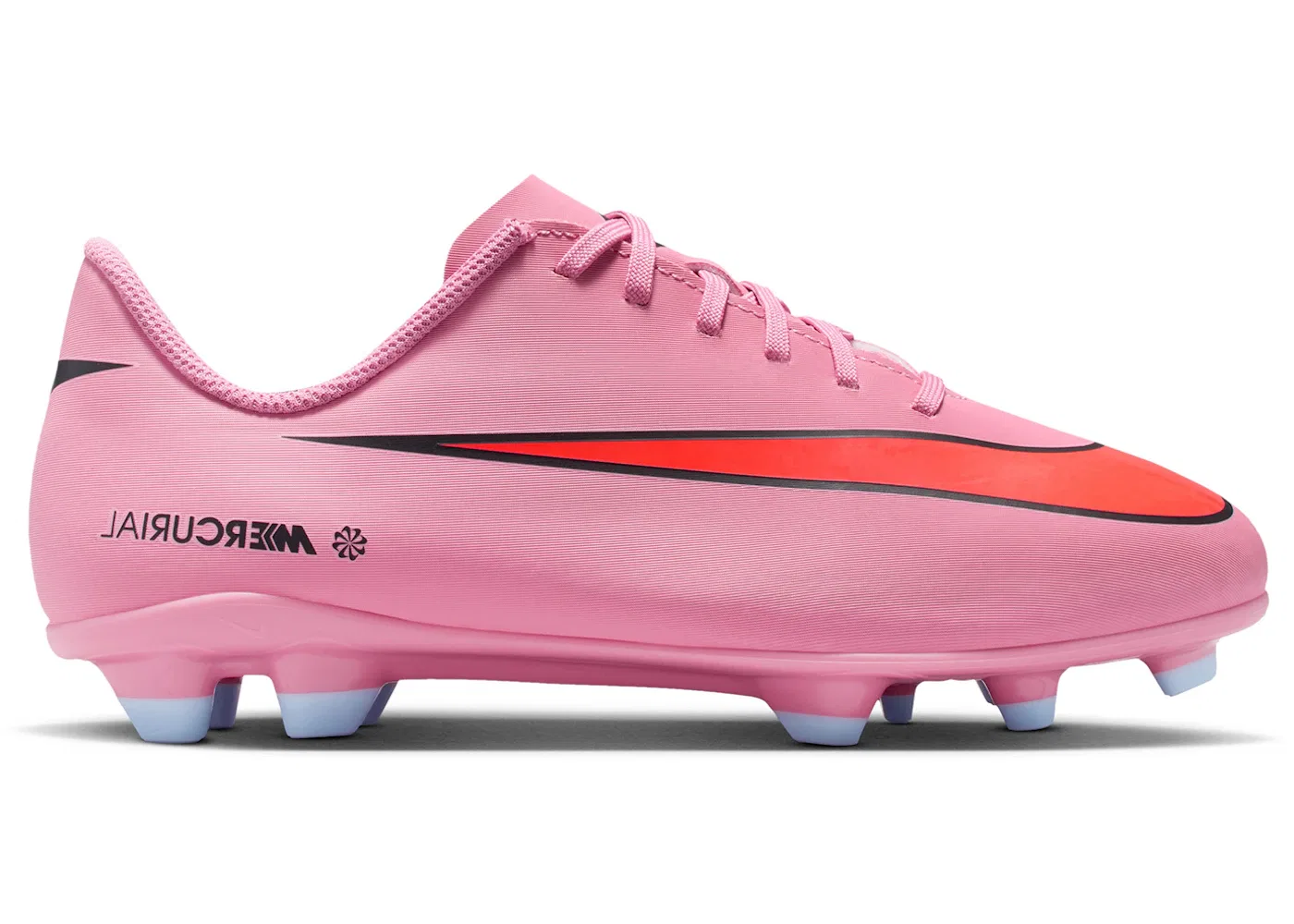 Детские бутсы с высокой скоростью Nike Mercurial Vapor 16 Club FG, Magic Flamingo/Total Crimson/Black
