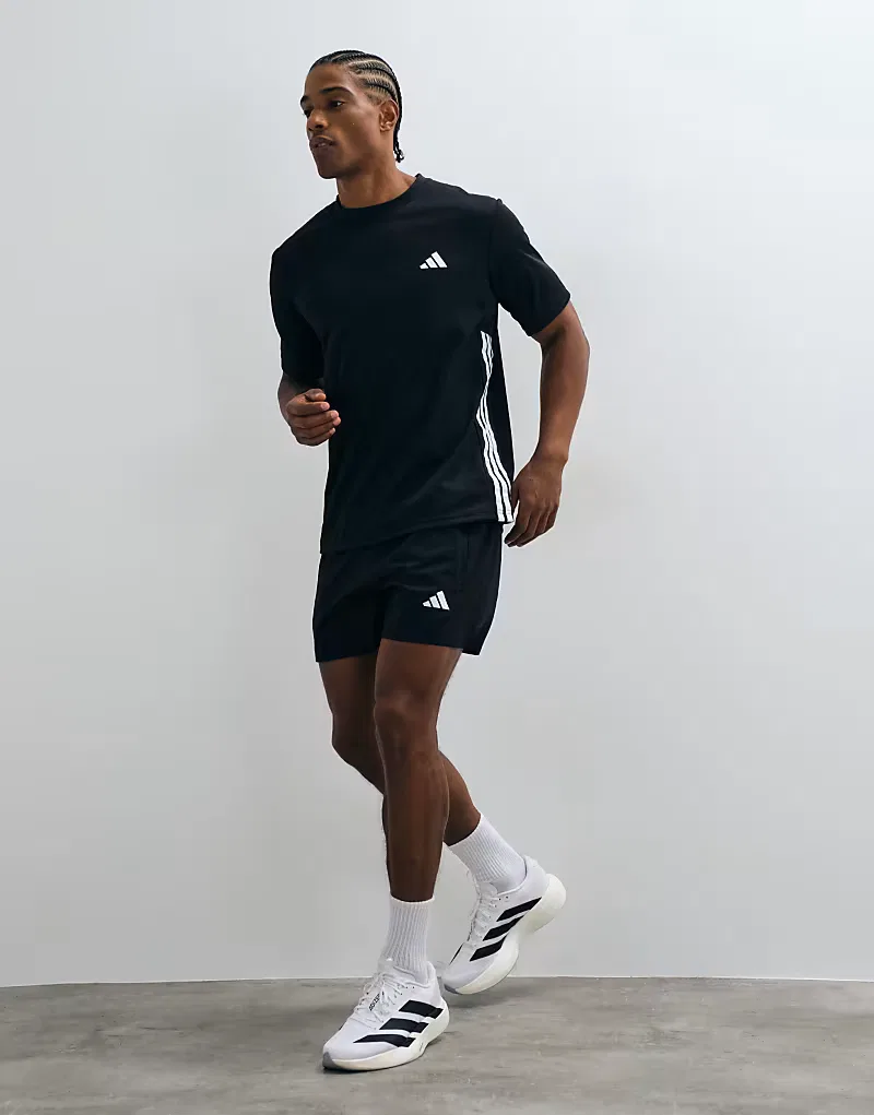 Шорты тканые Workout essentials base Adidas Performance, черный — фото 3