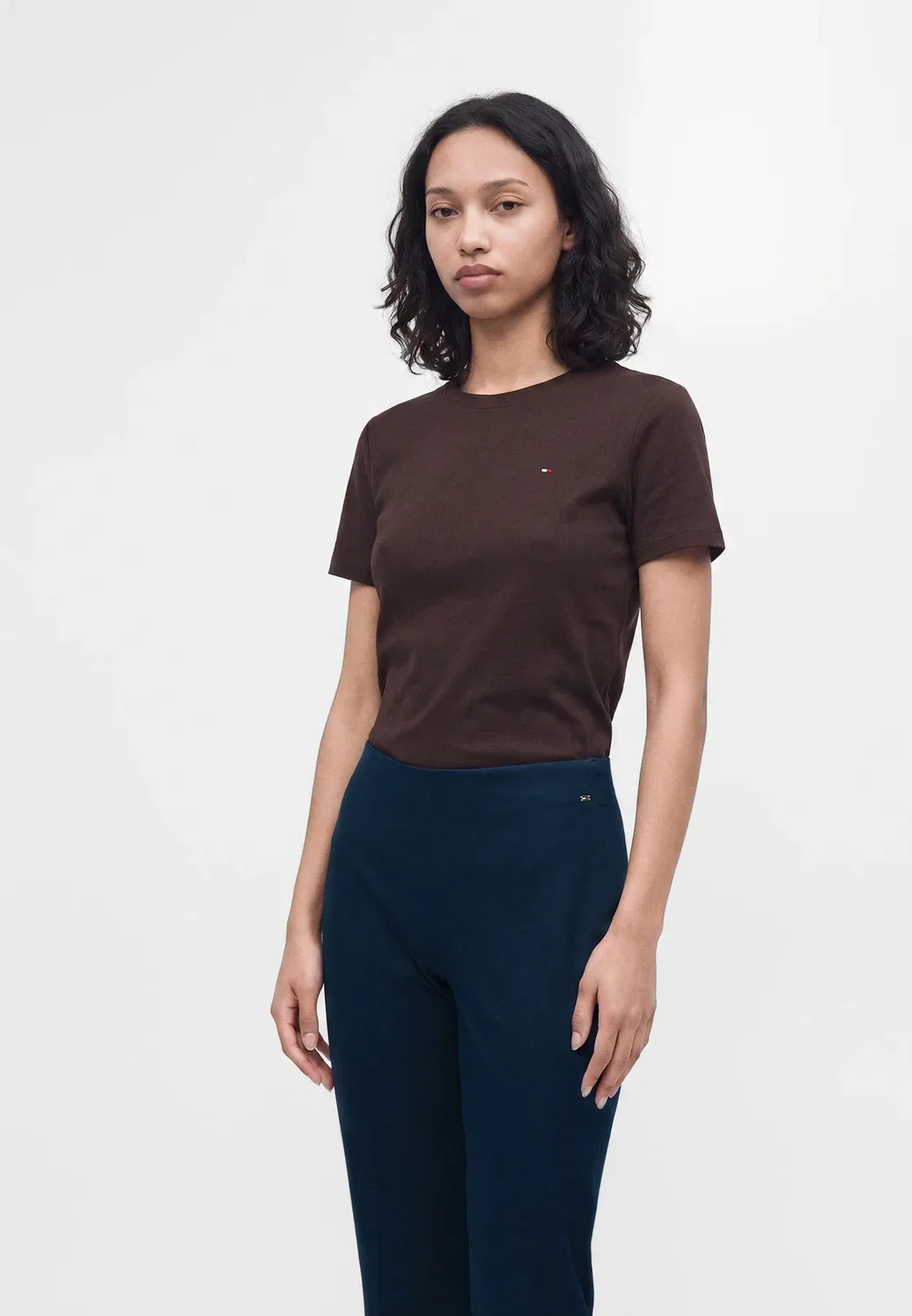 Узкие брюки на молнии Tommy Hilfiger, Dark Blue — фото 4