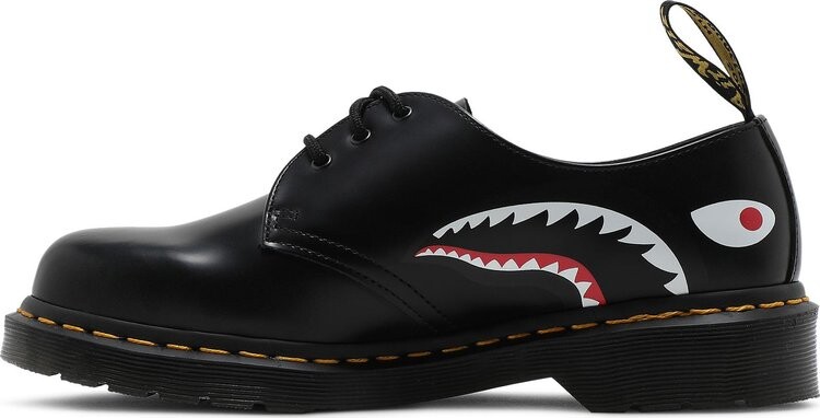 Ботинки мужские Dr. Martens x BAPE x Mastermind Japan с черепом, черный — фото 3