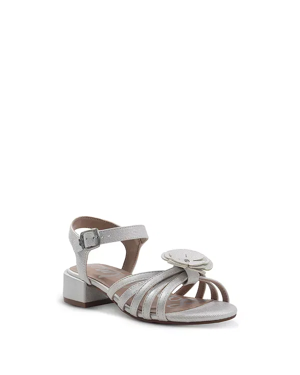 Детские сандалии для девочек с цветком Calla Sam Edelman, белый