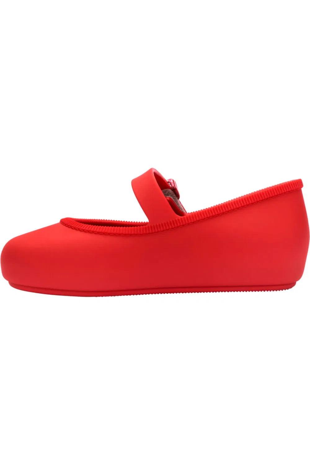 Детские балетки водонепроницаемые Soft Ballerina Mini Melissa, красный — фото 3