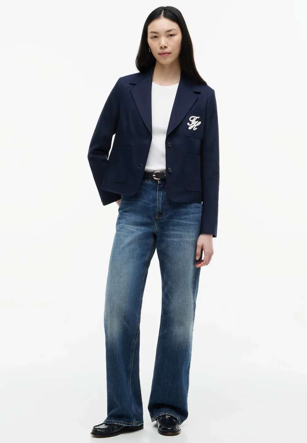 Блейзер Tommy Hilfiger, Dark Night Navy — фото 2