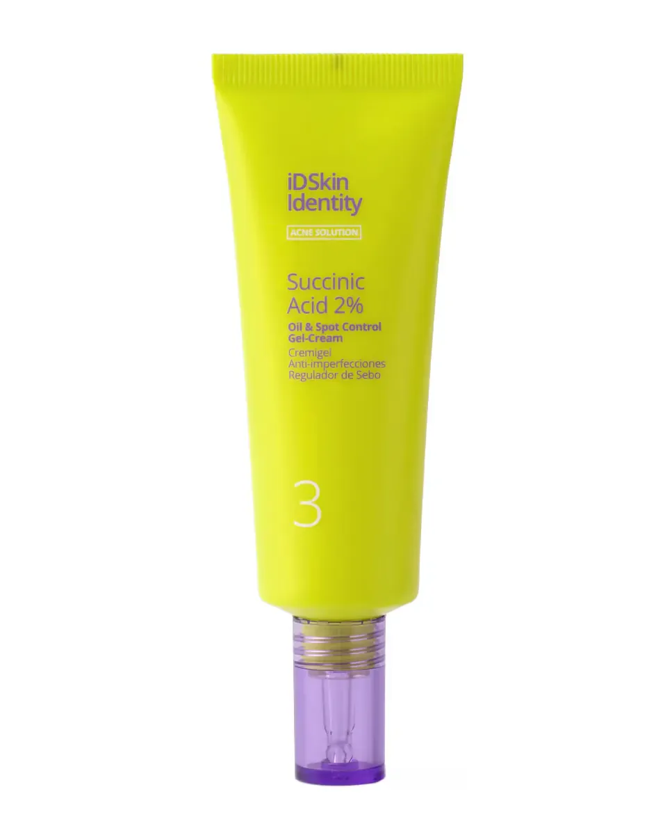 Крем для лица Id Skin Identity — Acne Solution Gelcream с янтарной кислотой, 50 мл