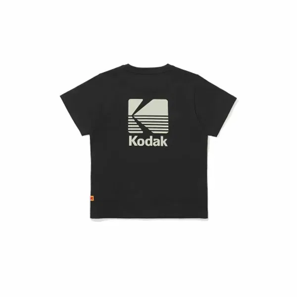 Футболка с логотипом, детская, Kodak Kids, черный — фото 3