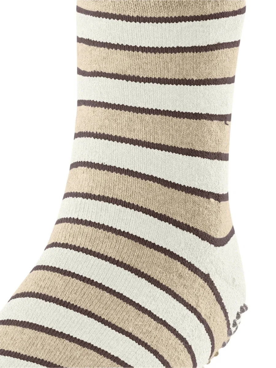 Носки FALKE «Simple Stripes» песочного цвета — фото 3