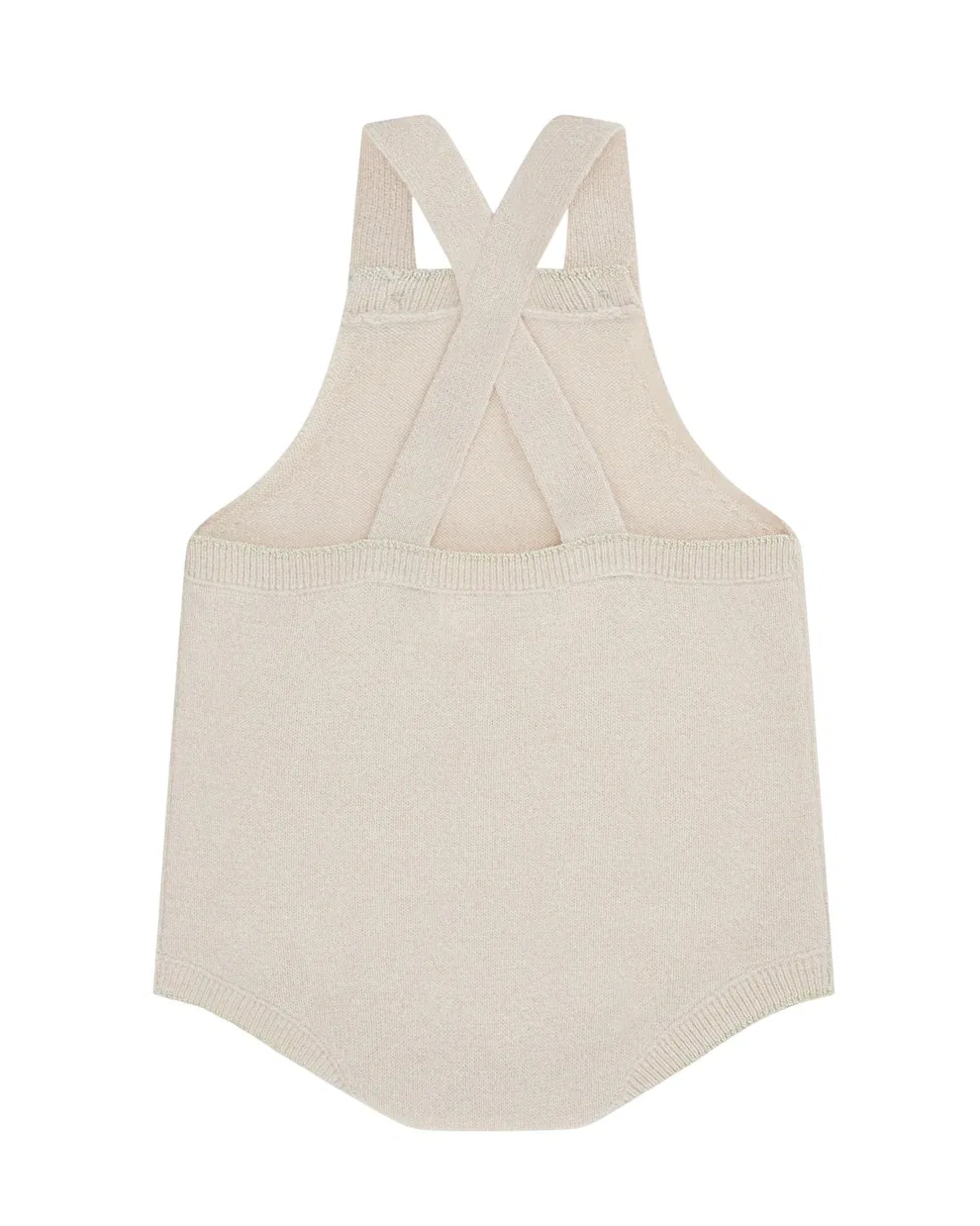 Комплект для девочек Infant MC Embroidered Cashmere Sparkle Romper Marie Chantal, Blush — фото 2