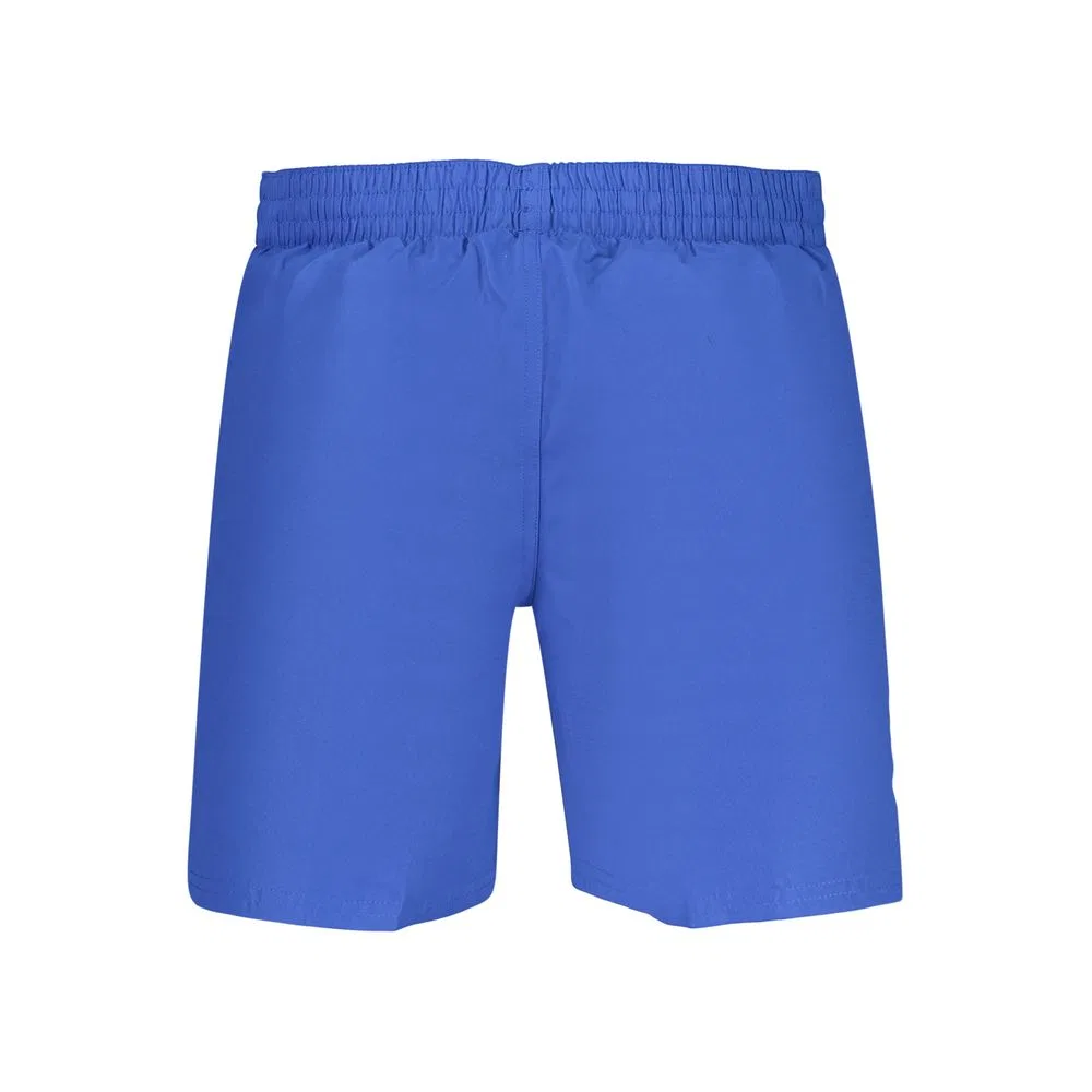 Мужские плавки с эластичным поясом и шнурками Blue Polyester Nike, Blue — фото 2
