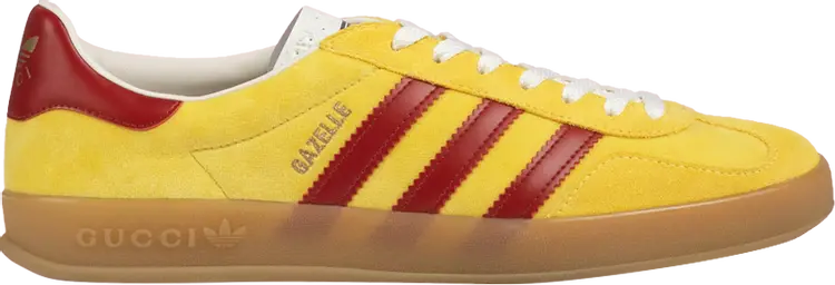 

Кроссовки Adidas Adidas x Gucci Gazelle 'Yellow Velvet', желтый