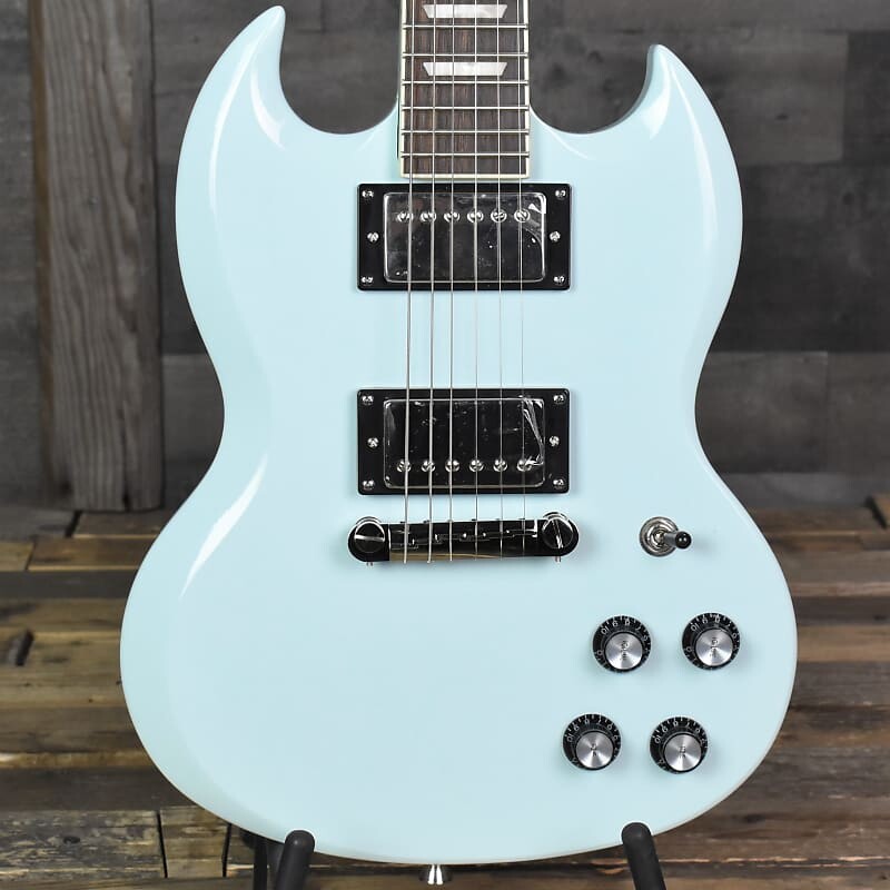 

Epiphone Power Players SG Package — Ice Blue с сумкой для переноски Power Players SG Package -