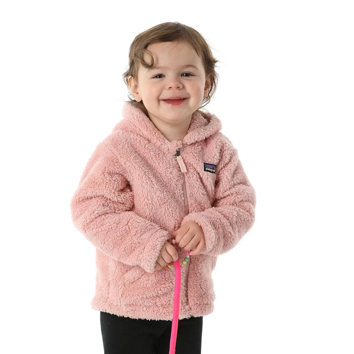 Детское худи с капюшоном и ушками Furry Friends Patagonia, Mallow Pink