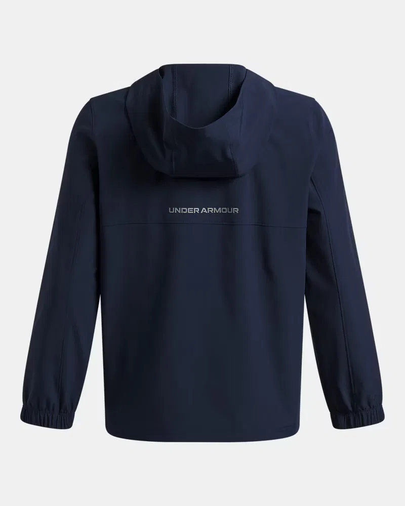 Куртка прямого кроя Tech Hybrid Wvn UnderArmour, Academy/Horizon Blue/Reflective — фото 2