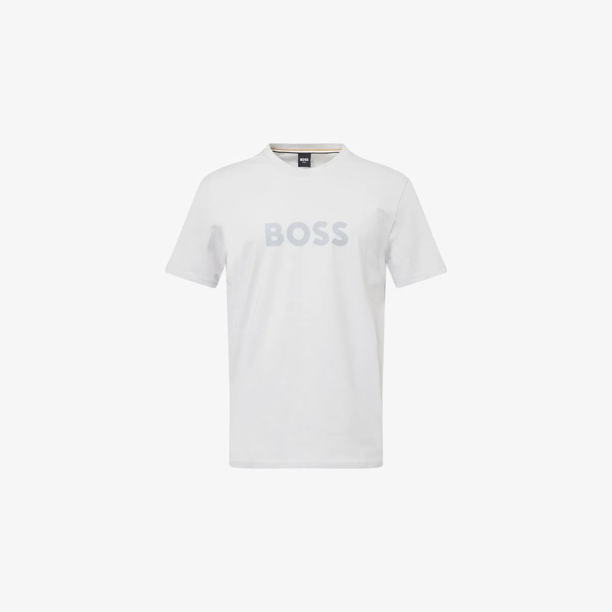 Футболка из хлопкового трикотажа стандартного кроя с защитой от солнца Boss, серый