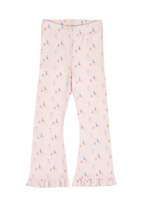 Леггинсы с принтом Musli By Green Cotton, Primrose Shell Blue-tofu, голубой