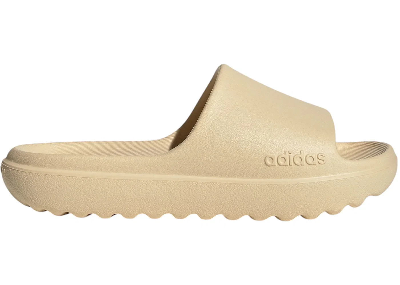 Детские шлепанцы с контрастными полосками Adidas Adilette Lumia Slides, Sand Strata