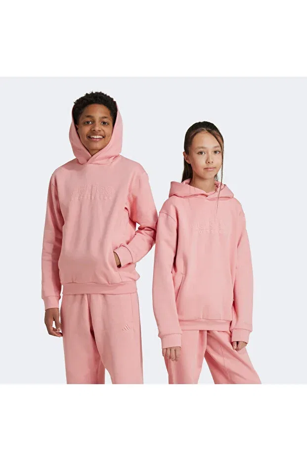 Детские свитшот для девочек с принтом J szn gfx Adidas, Pink