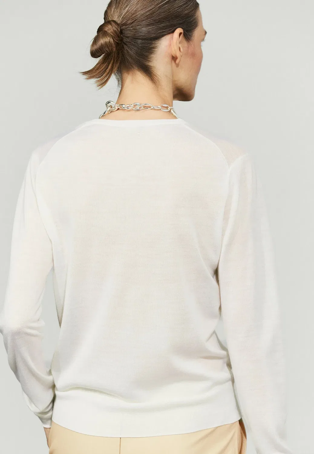 Прыгун Massimo Dutti, Sand — фото 3