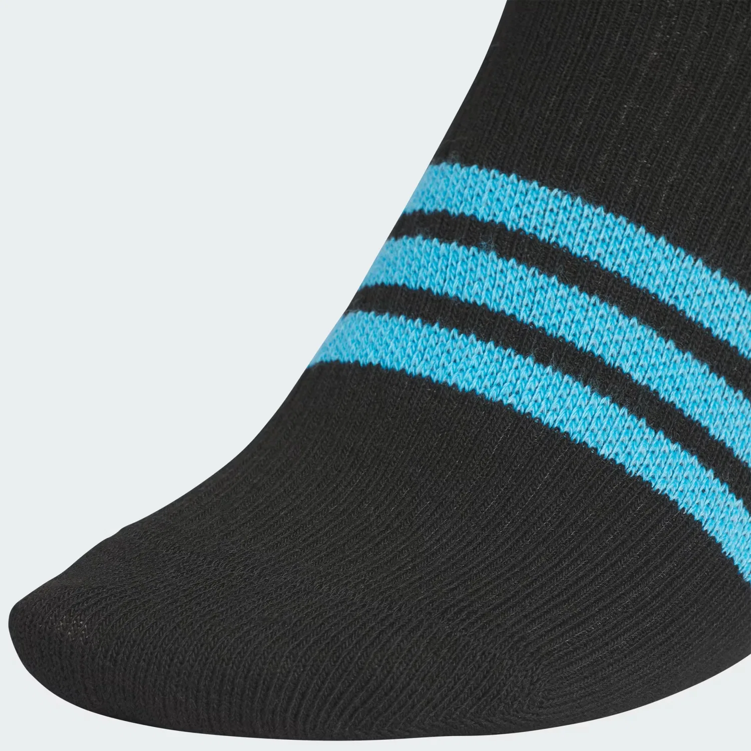 Детские носки для девочек укороченные, 6 пар, Superlite 3.0, Adidas Sportswear, черный/белый — фото 3