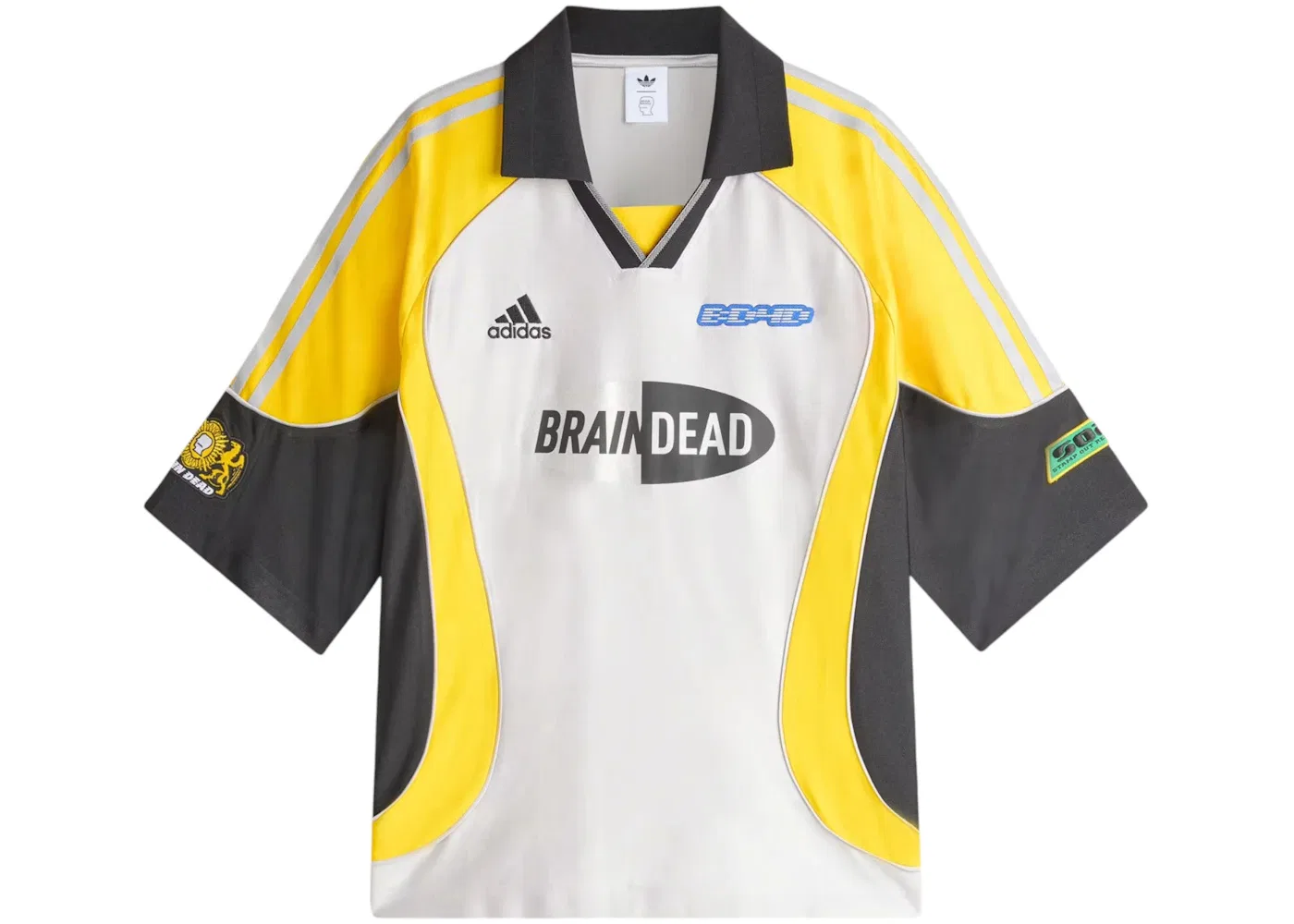 Мужская футбольная футболка с принтом Jersey Adidas, Silver Metallic