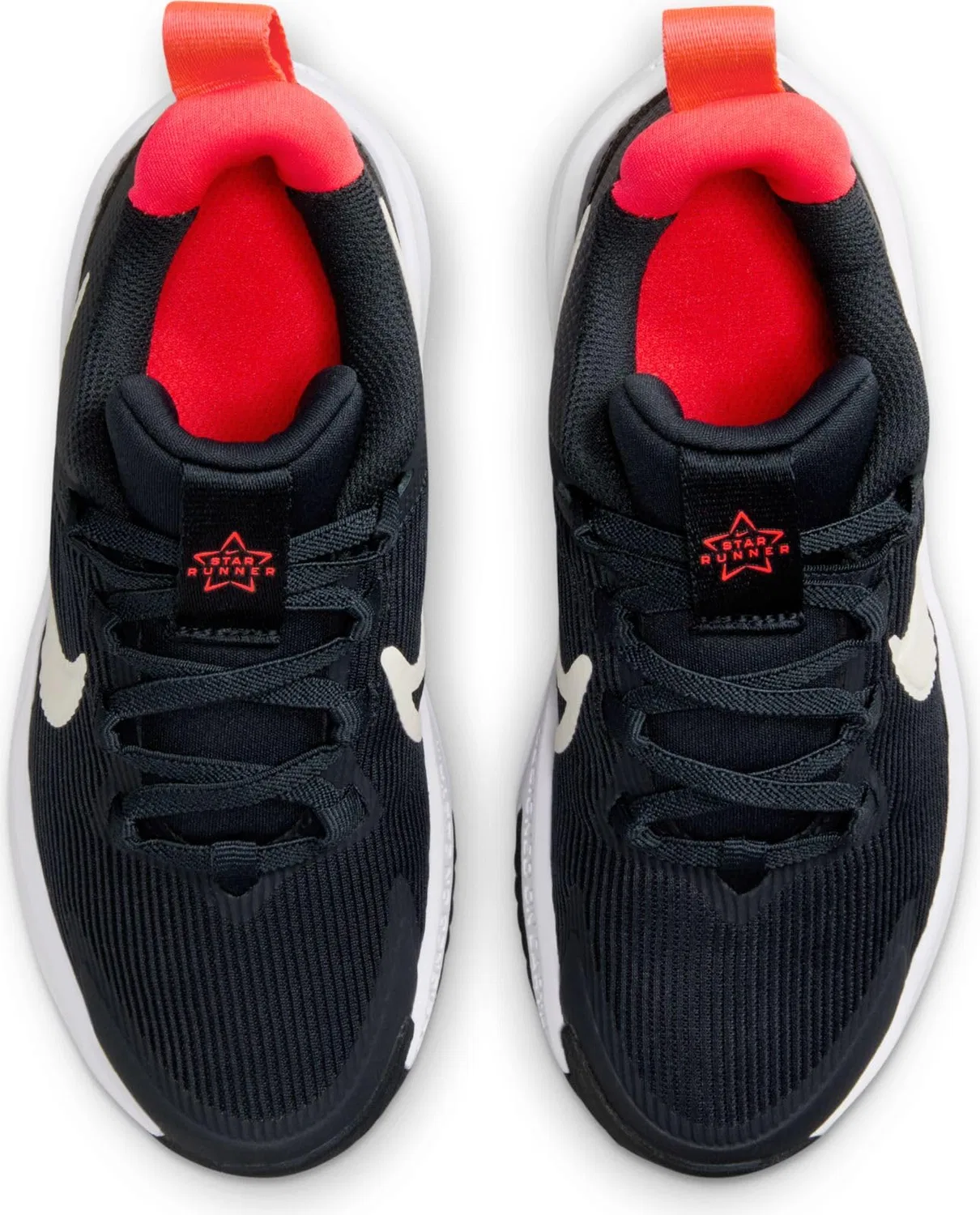 Детский кроссовок для мальчиков с закрытым носком NIKE Star Runner 4 NIKE, Obsidian Ghost — фото 3
