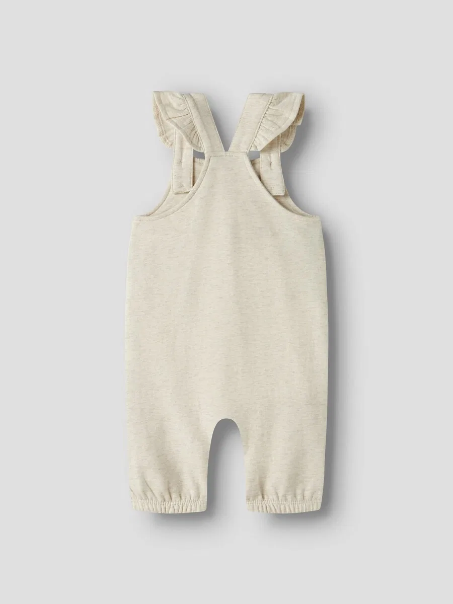 Комбинезон NAME IT Regular Overalls 'NBFNILDA' в бежевом цвете с пятнистым рисунком — фото 2