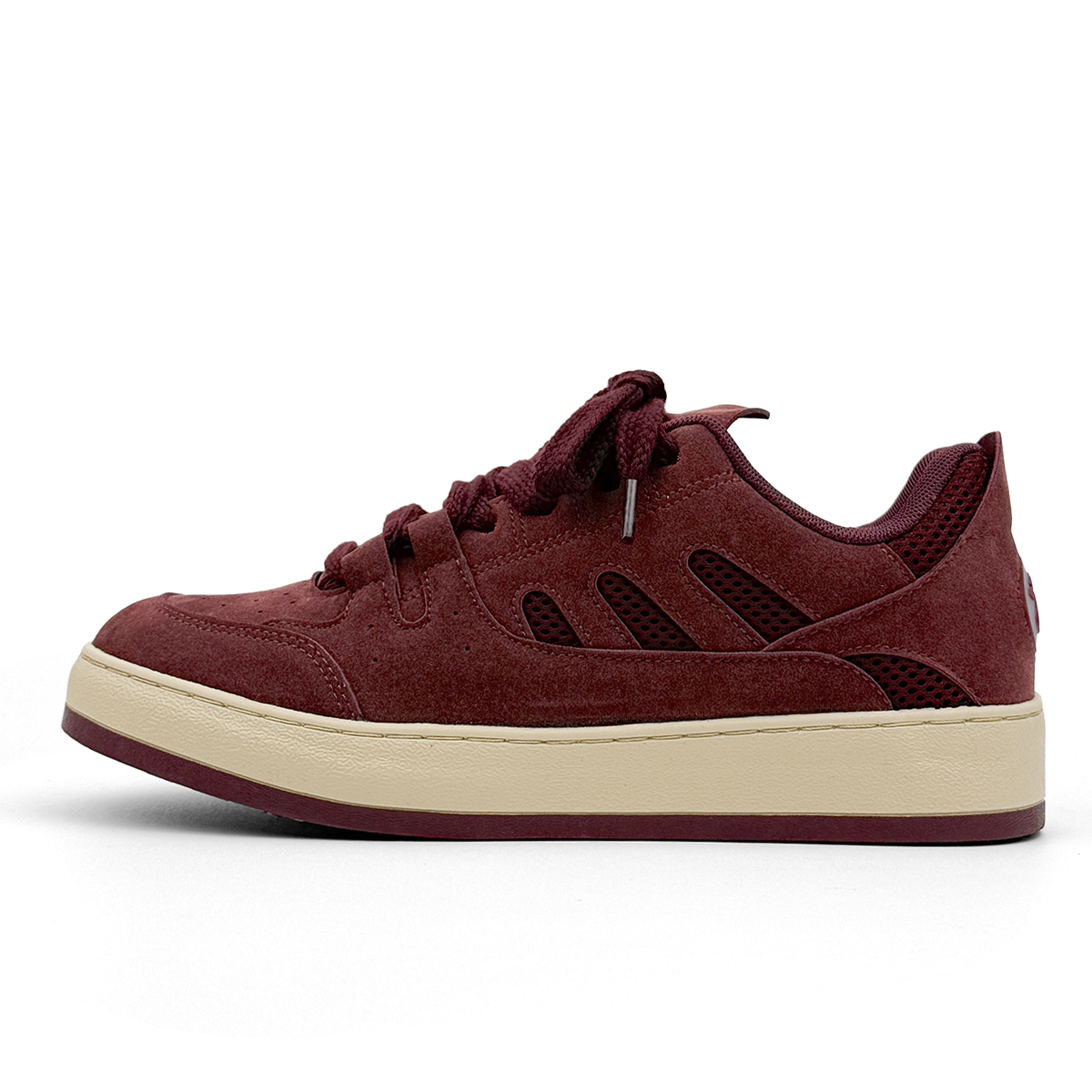

HUANQIU Кроссовки для скейтбординга Coverage Cushioning Low Top, мужские, ангоровые, красные