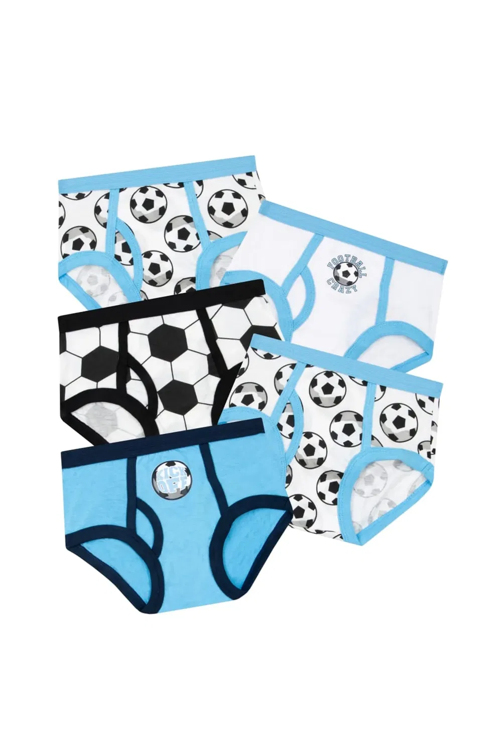 Детские трусы с принтом Football 5 Pack Harry Bear, Multi