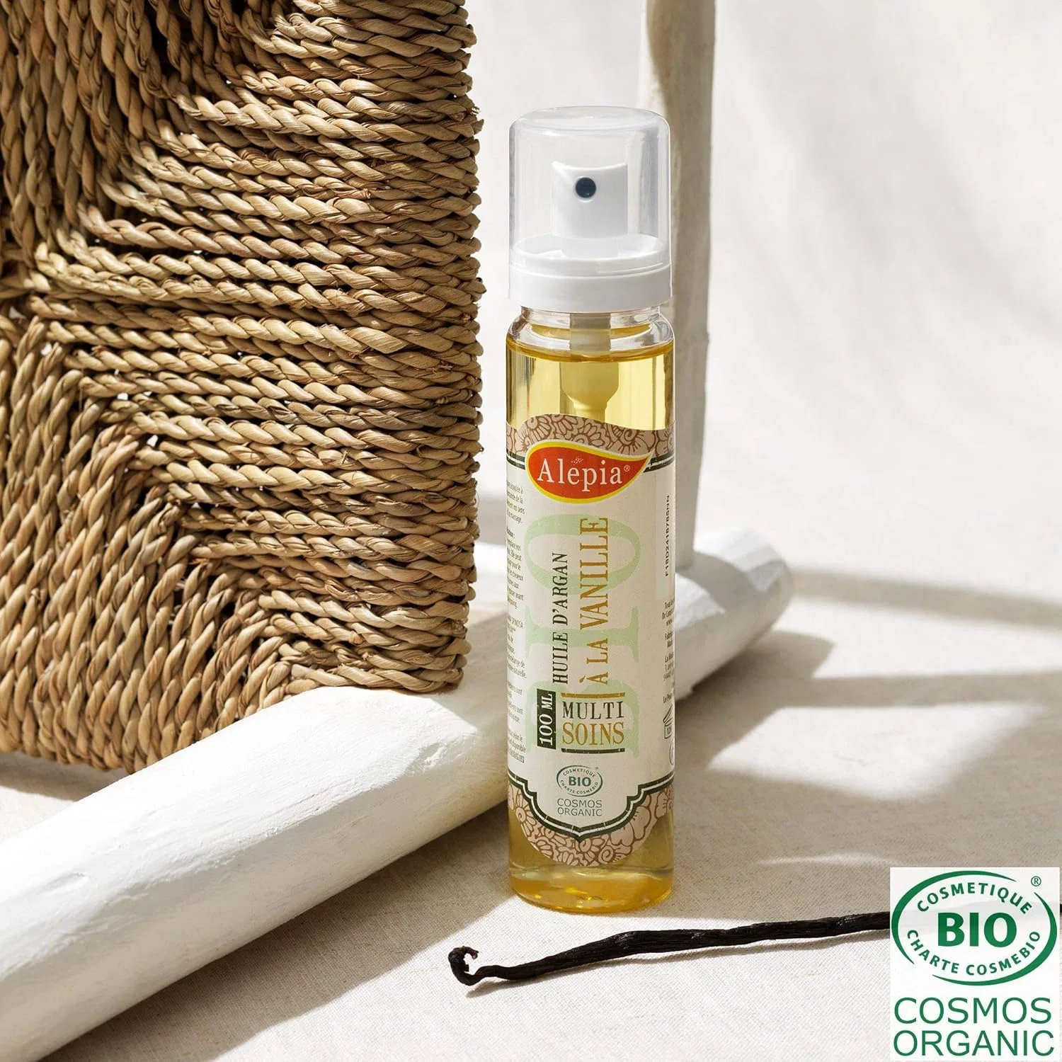 Масло для лица и тела с арганой и ванилью, Alepia, 50 мл — фото 2