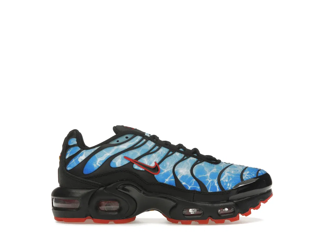 Детские кроссовки Lifestyle Nike Air Max Plus Shark Attack (GS), Photo Blue/University Red/Baltic Blue/Black