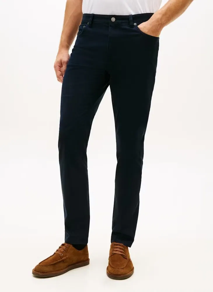 Брюки прямые Denton Tommy Hilfiger, голубой