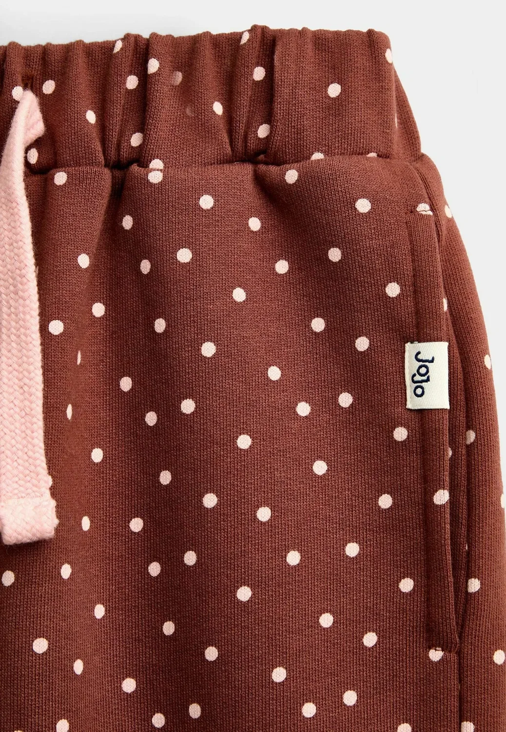 Комплект из вышитой толстовки и брюк - толстовка Jojo Maman Bébé, Pink Floral Bow — фото 3