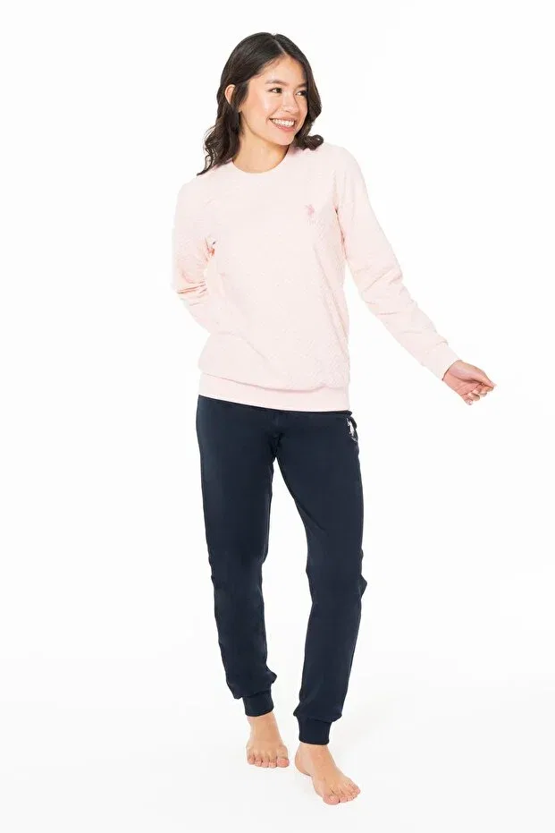 Женский комплект пижам с принтом U.S. Polo Assn., Pink