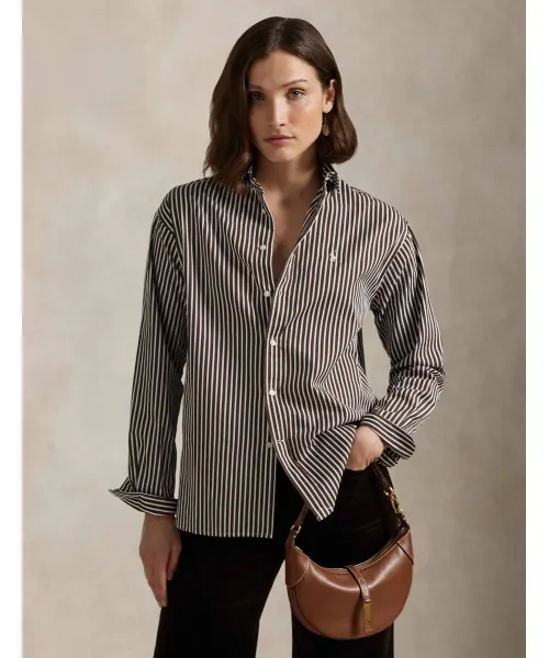 

Рубашка Relaxed fit Polo Ralph Lauren, коричневый