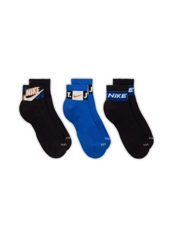 Носки спортивные с амортизацией, комплект из 3 пар Nike — фото 4