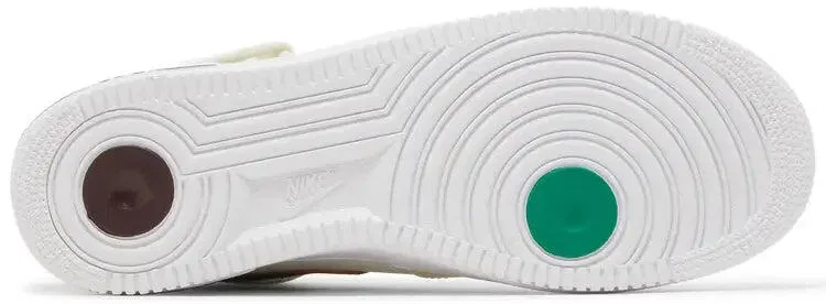 Детские кроссовки с высоким верхом Air Force 1 Mid '07 LV8 40th Nike, Sail Malachite — фото 3