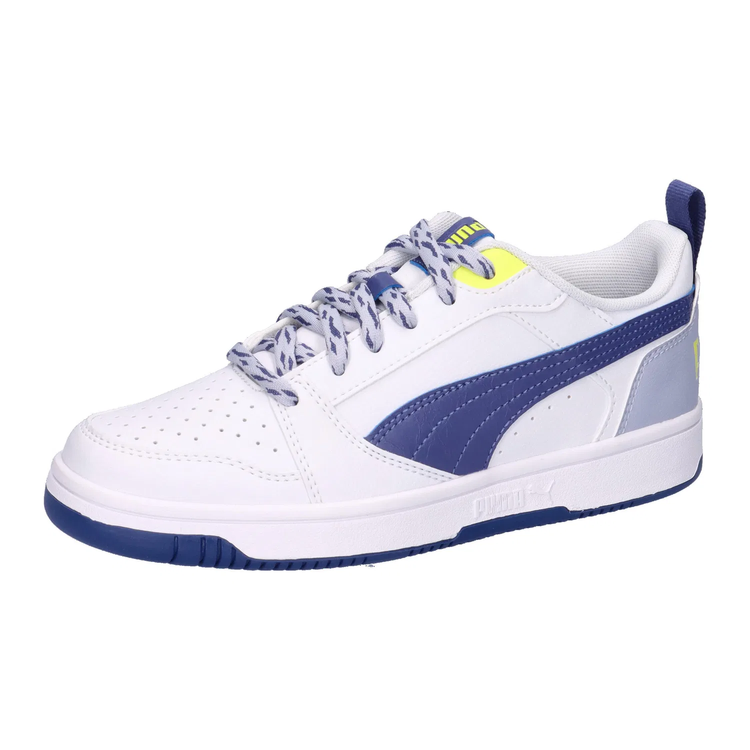 Детские кроссовки с принтом Rebound V6 Lo Flying Jr Puma, Weiss