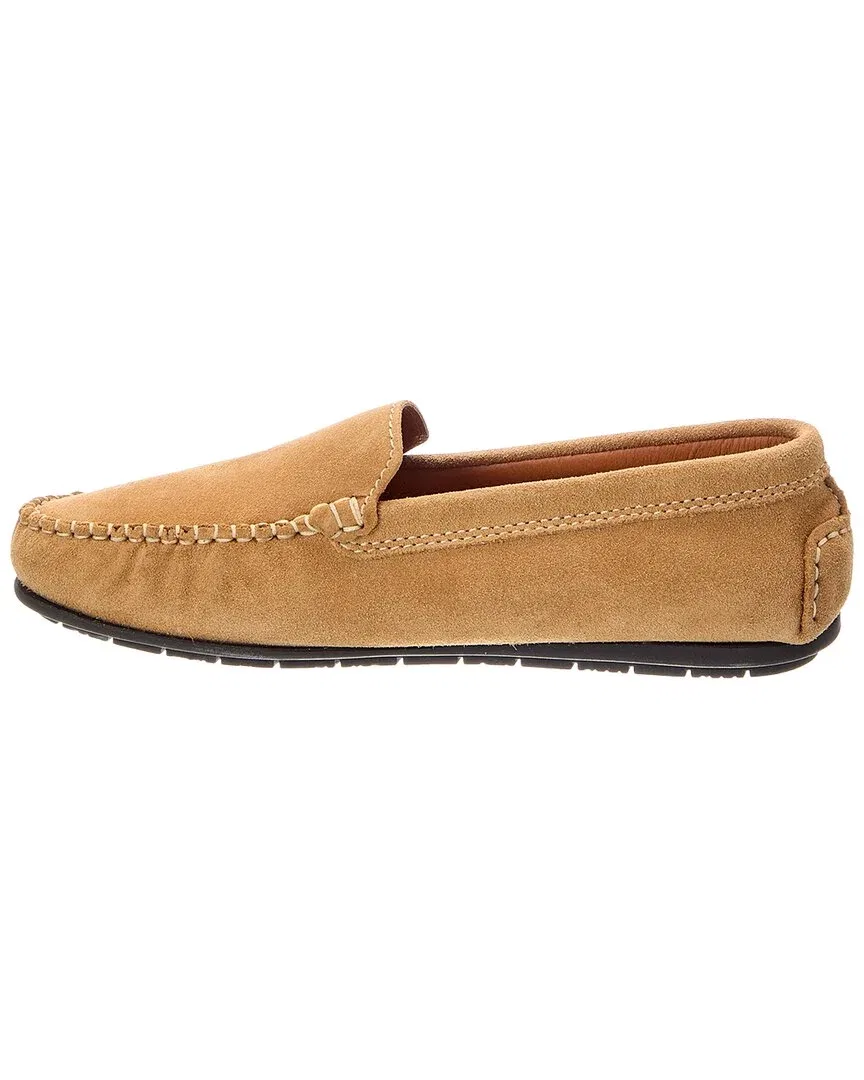 Детские мокасины-лоферы из замши Atlanta Moccasin Suede Loafer Atlanta Mocassin, коричневый — фото 2