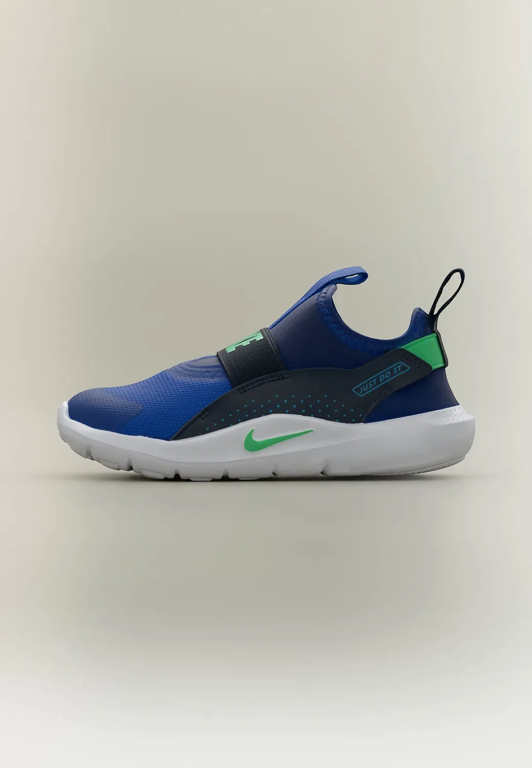 Кроссовки для бега по шоссе Flex Runner 4 TD унисекс Nike Performance, Racer Blue/Illusion Green/Midnight Navy/Aurora Blue