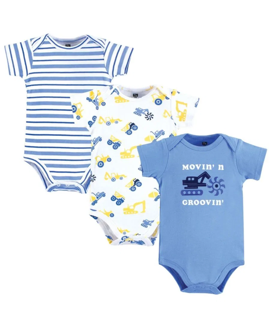 Комплект боди с длинным рукавом Hudson Baby, Movin Groovin