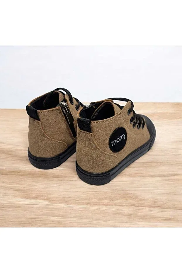 Детские ботинки для девочек с ортопедической стелькой Momykids, Brown — фото 4
