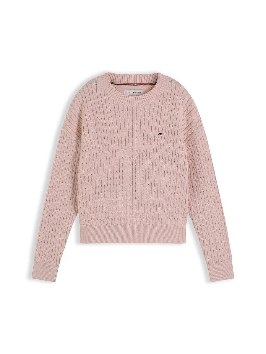 Свитер TOMMY HILFIGER цвета розы