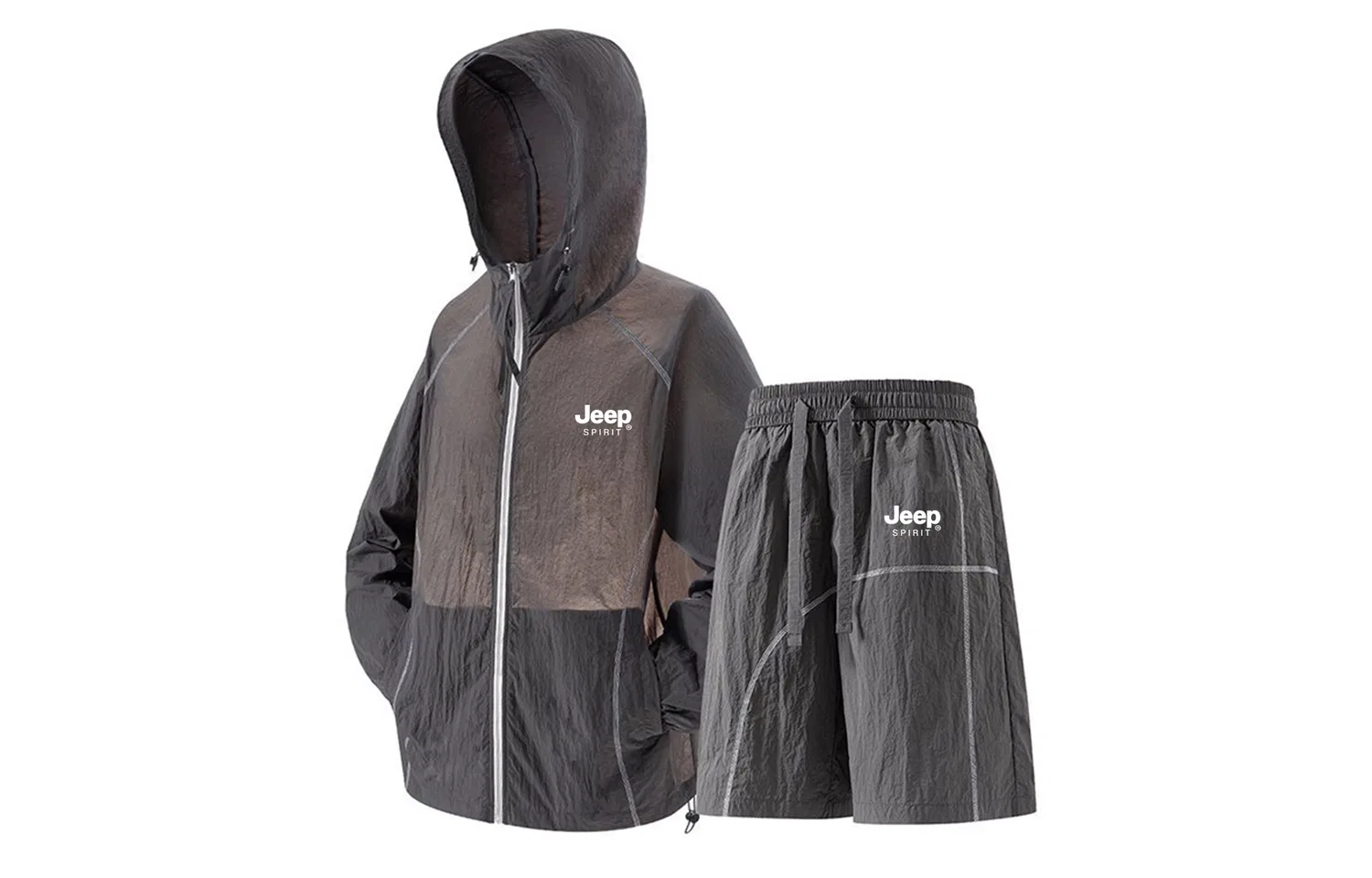 Детский комплект из худи и брюк JEEP SPIRIT, Dark Gray