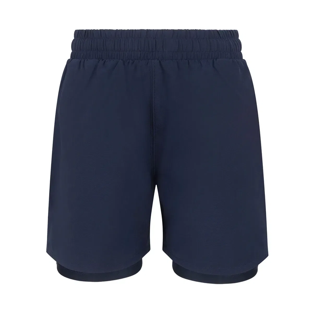 Двойной слой спортивные шорты Tombo, Navy