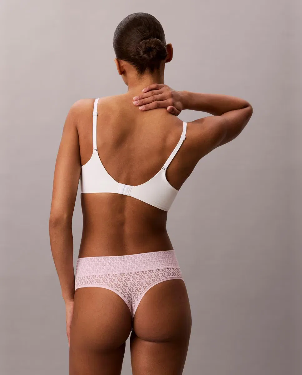 Бразильские трусики, Brasileña, Calvin Klein, розовый — фото 4